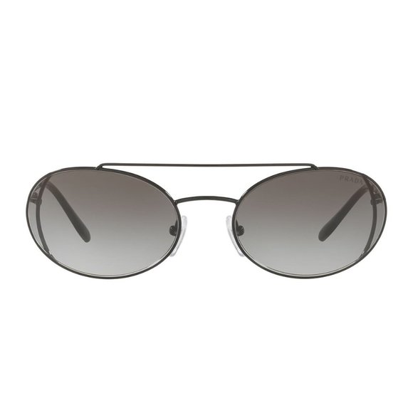 ?HP?Prada 61mm Blk Grey Gradient Oval Sunglasses main image 10
